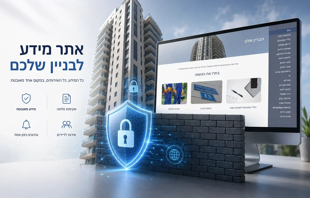 אתר מידע לבניין שלכם