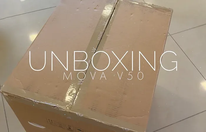 פתיחת קופסה MOVA V50